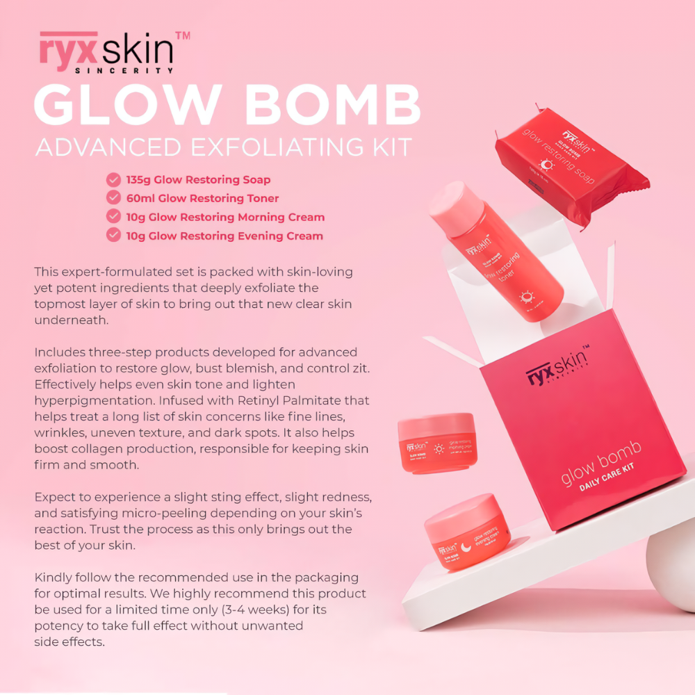 Ryxskincerity Glow Bomb Daily Care Kit