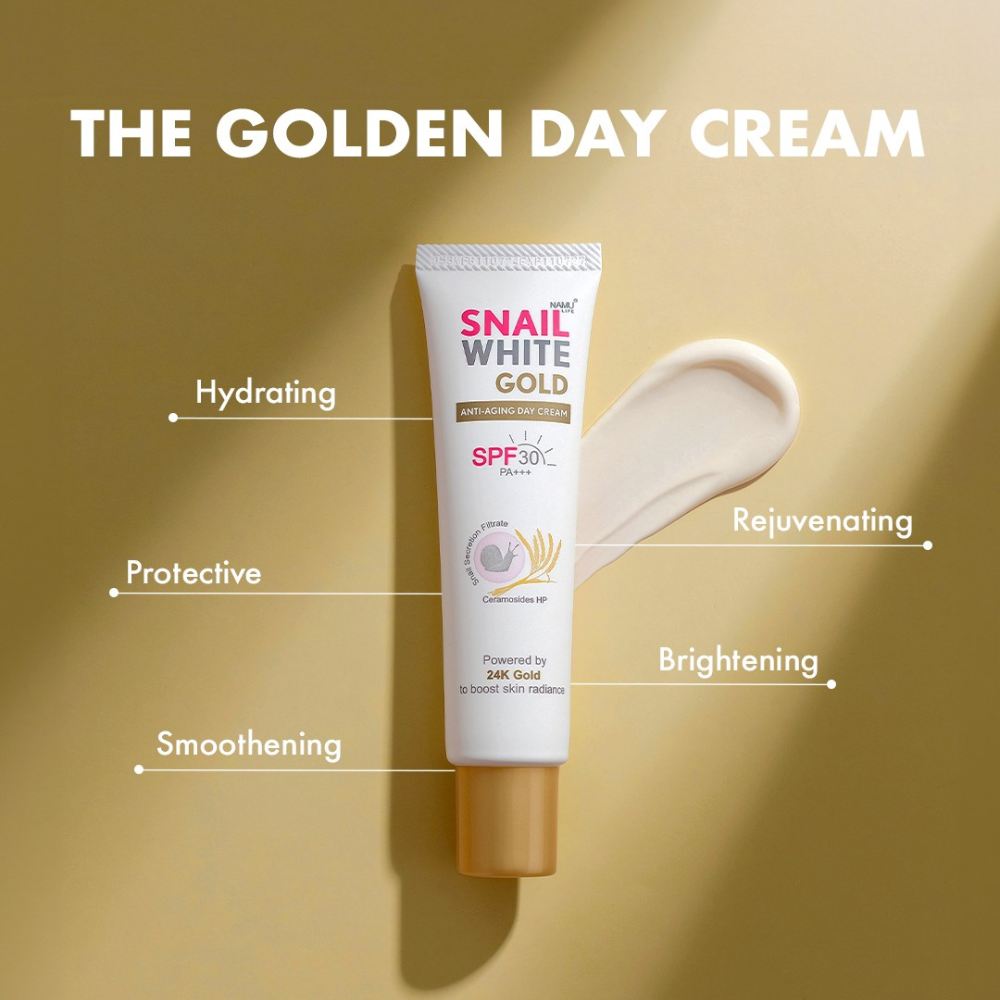 SNAILWHITE Gold Anti-Aging Day Cream SPF30/PA+++ 30ml