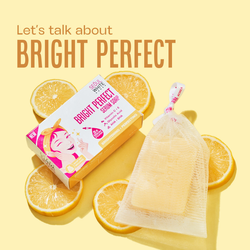 Seoul White Korea Bright Perfect Serum Soap