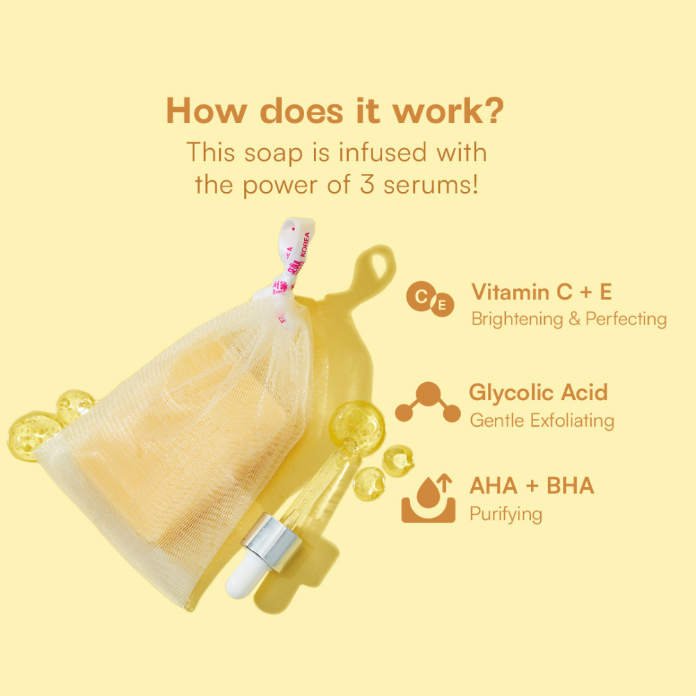 Seoul White Korea Bright Perfect Serum Soap