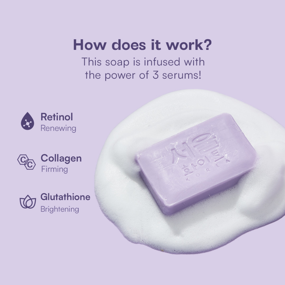 Seoul White Korea Bright Renew Serum Soap