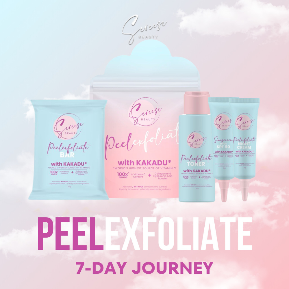Sereese Beauty Peel Exfoliate with Kakadu: world's highest source of vitamin C