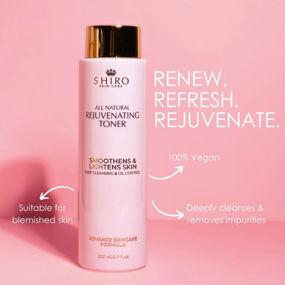 Shiro Skin Care All Natural Rejuvenating Toner