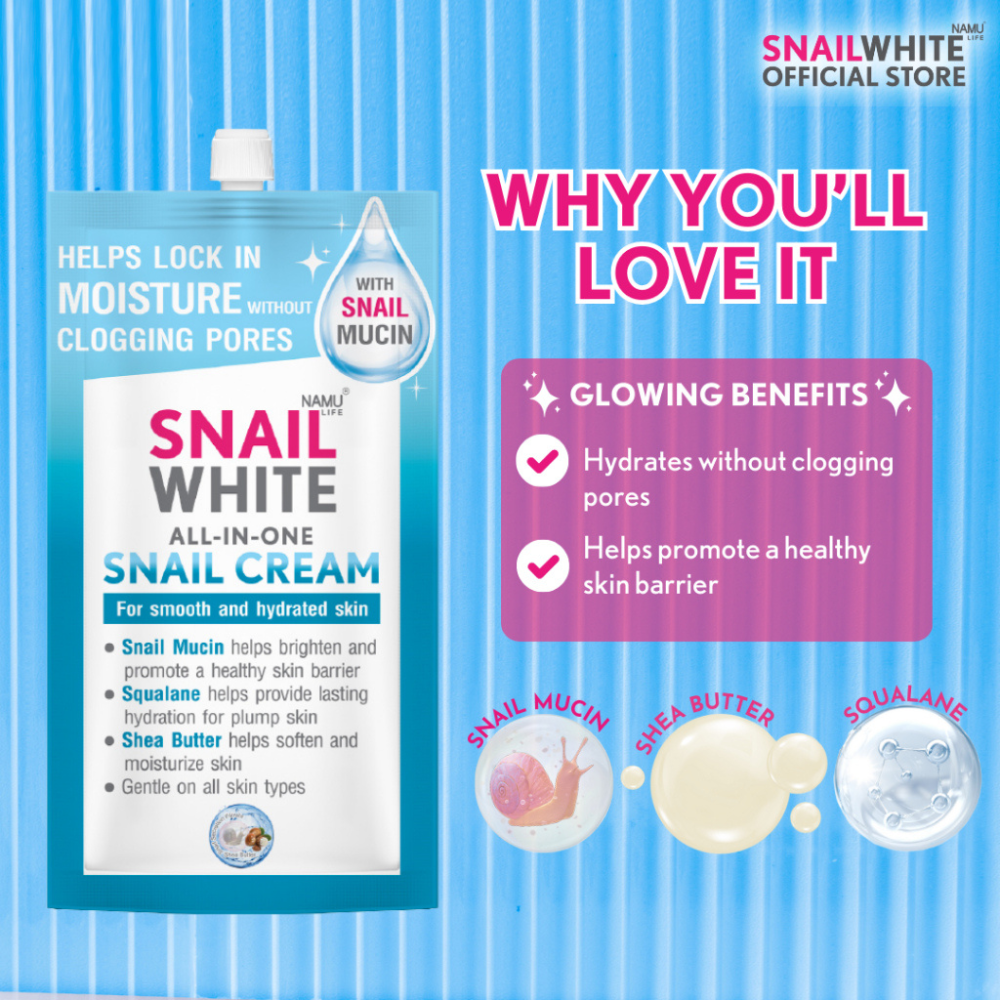 Snailwhite All-in-one Snail Cream 7ml