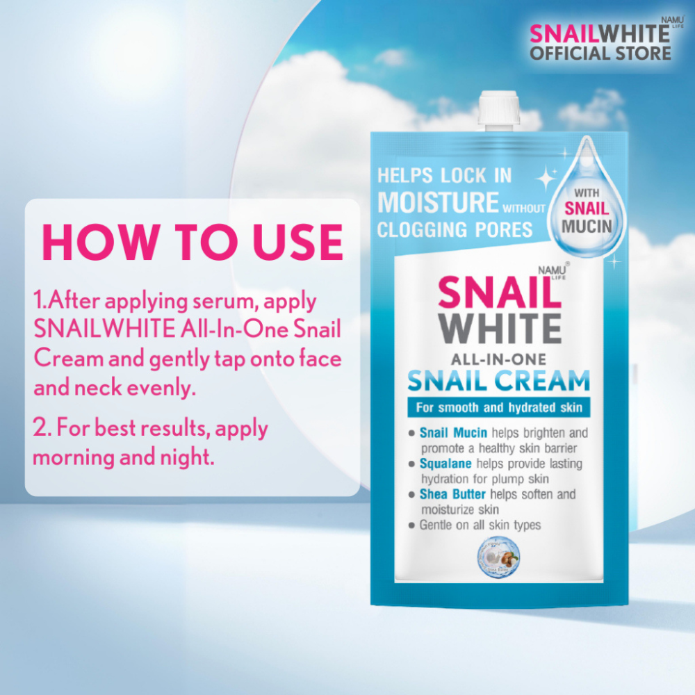 Snailwhite All-in-one Snail Cream 7ml