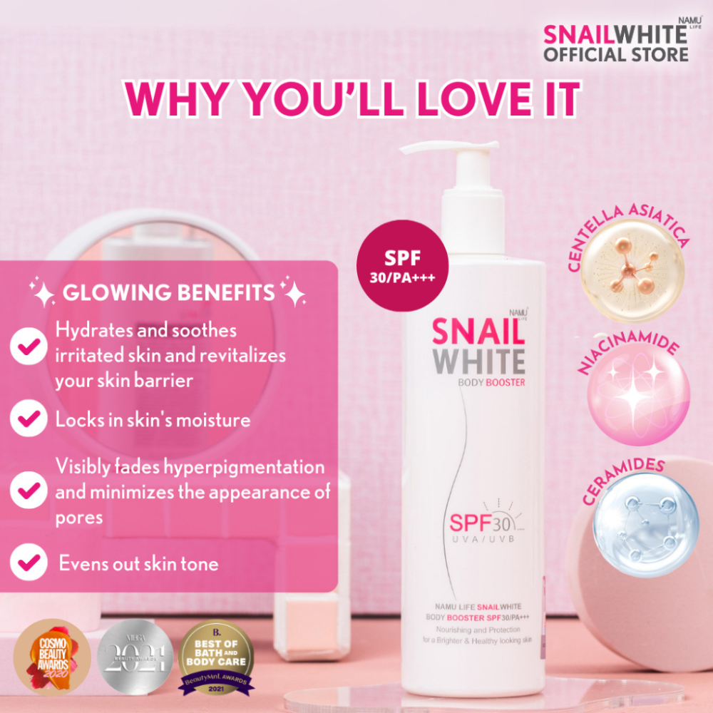 Snailwhite Body Booster Travel Size Sachet 30ml