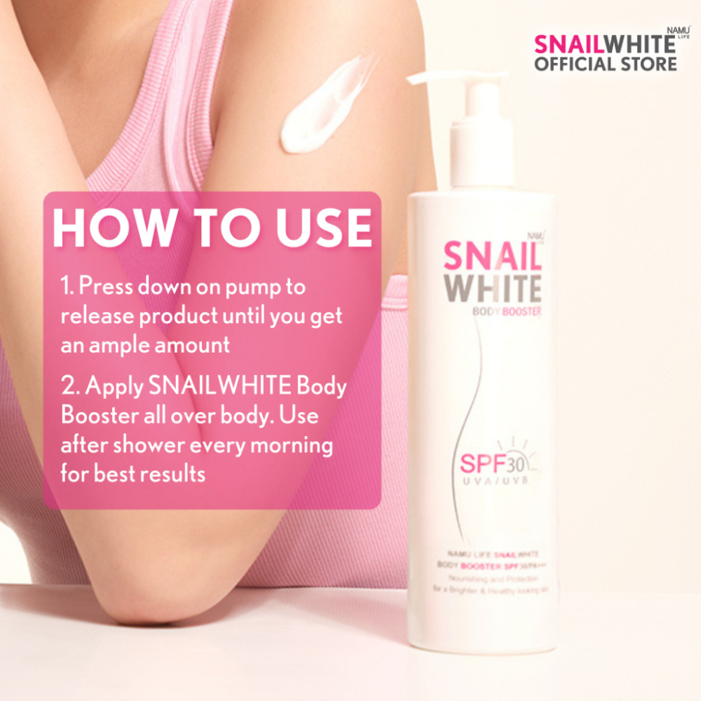 Snailwhite Body Booster Travel Size Sachet 30ml