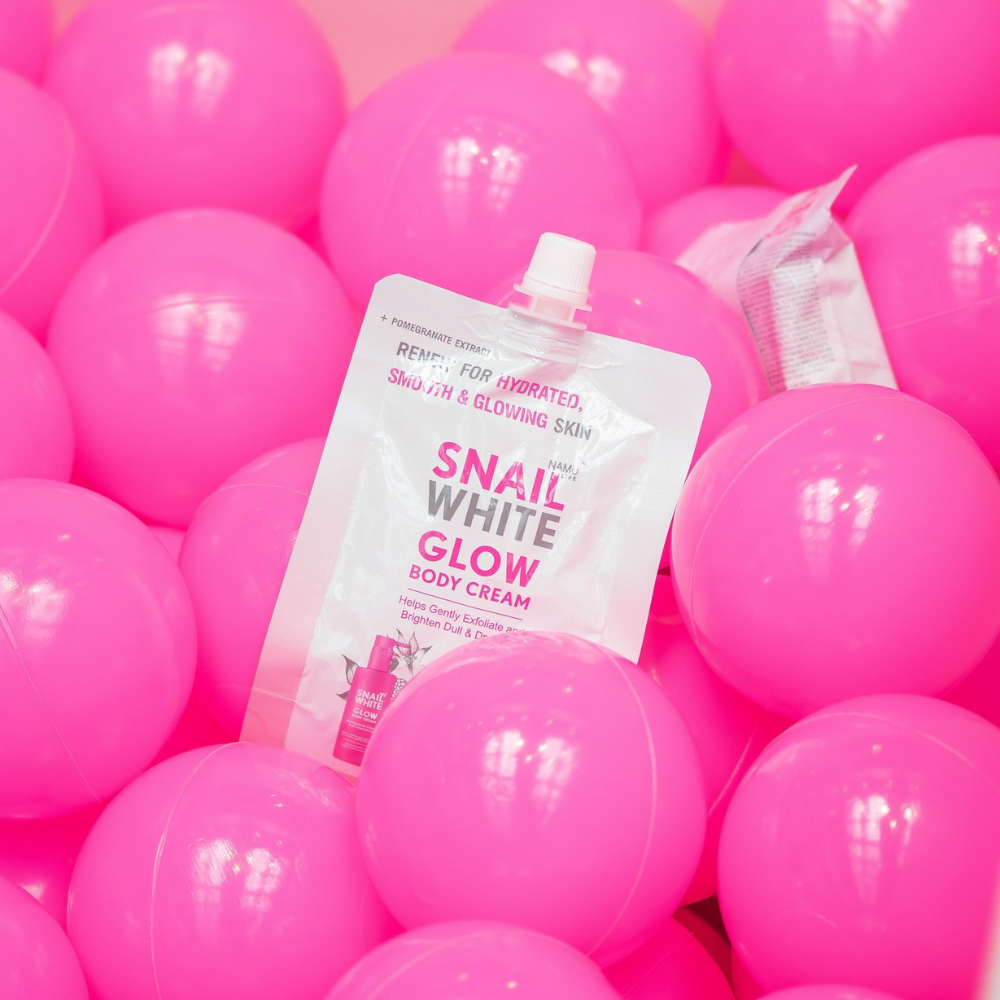 Snailwhite Glow Body Cream Sachet 30ml