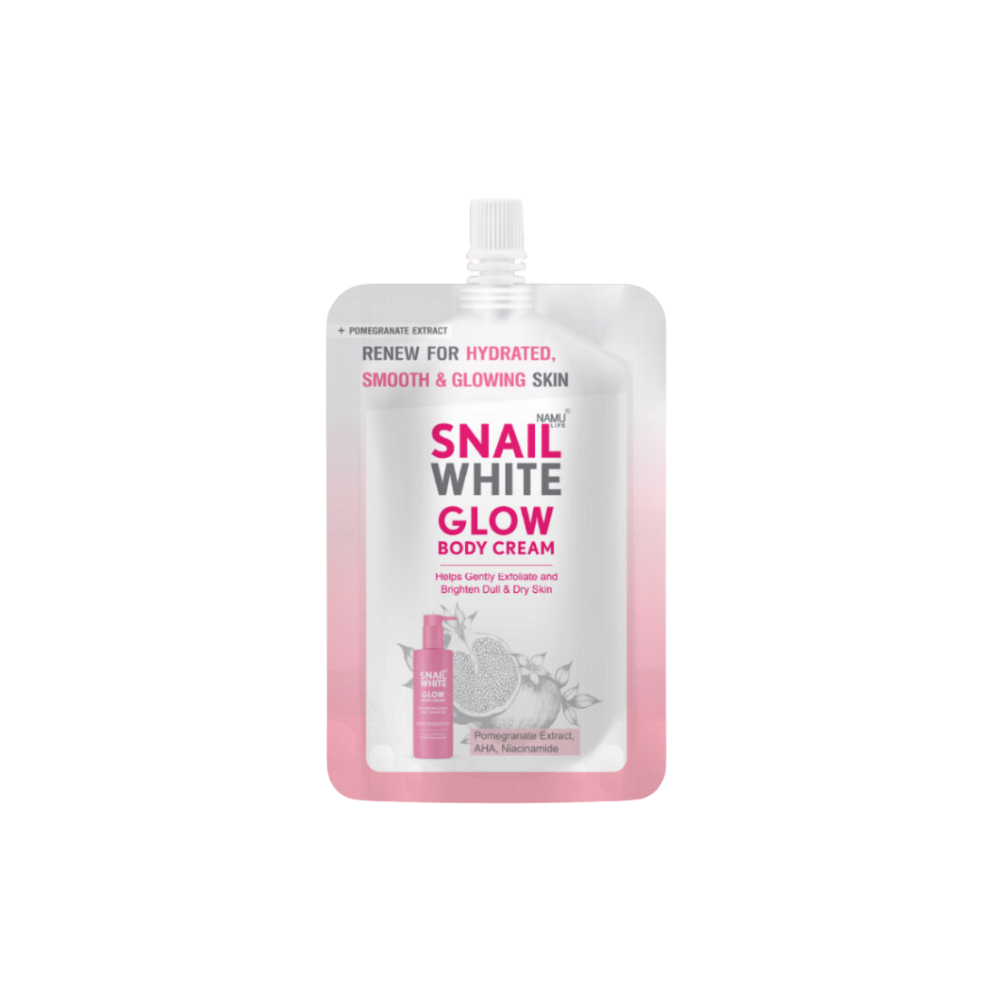 Snailwhite Glow Body Cream Sachet 30ml