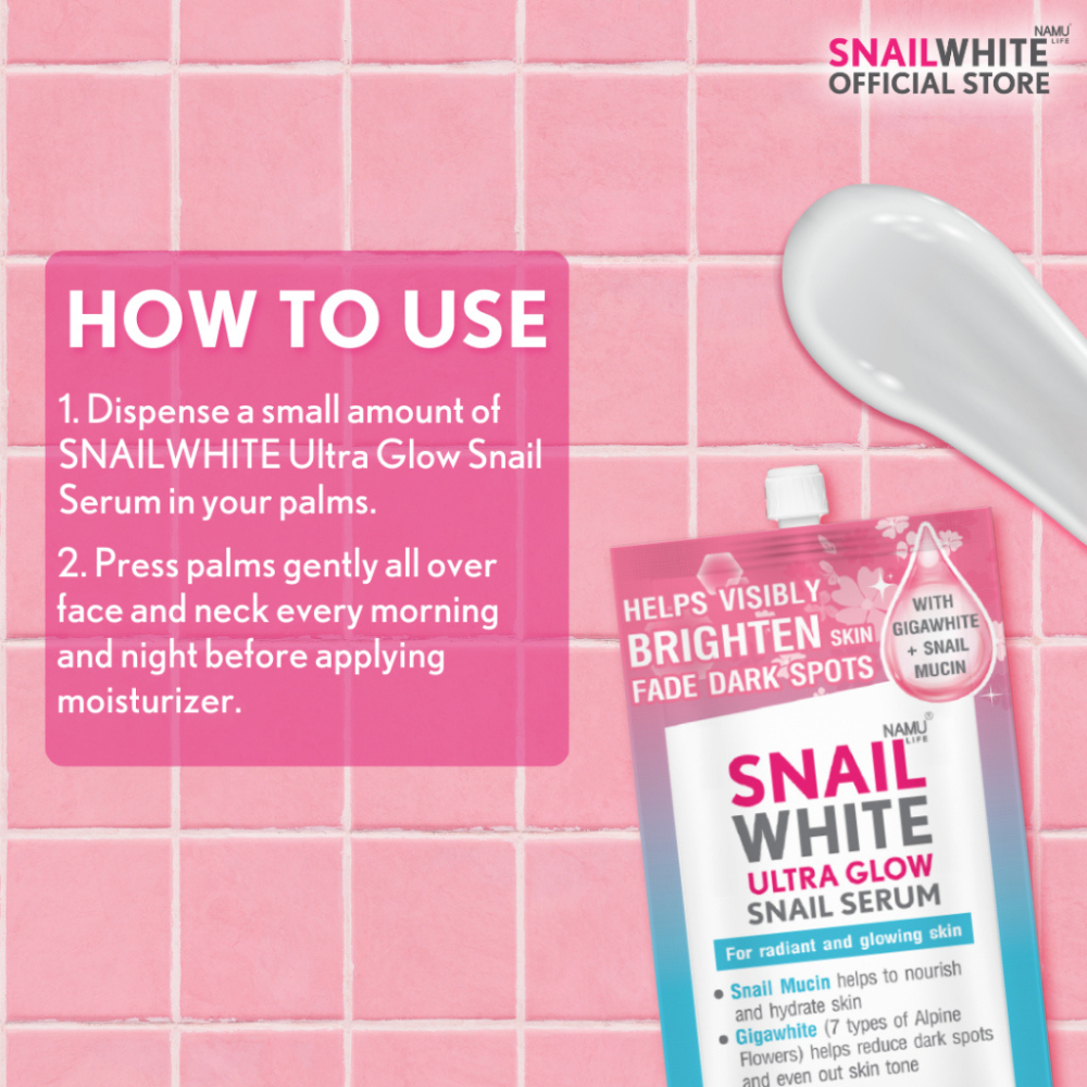 Ultra Glow Snail Serum Sachet 7ml