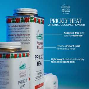 Snake Brand Prickly Heat Original Cooling Powder Classic 140g