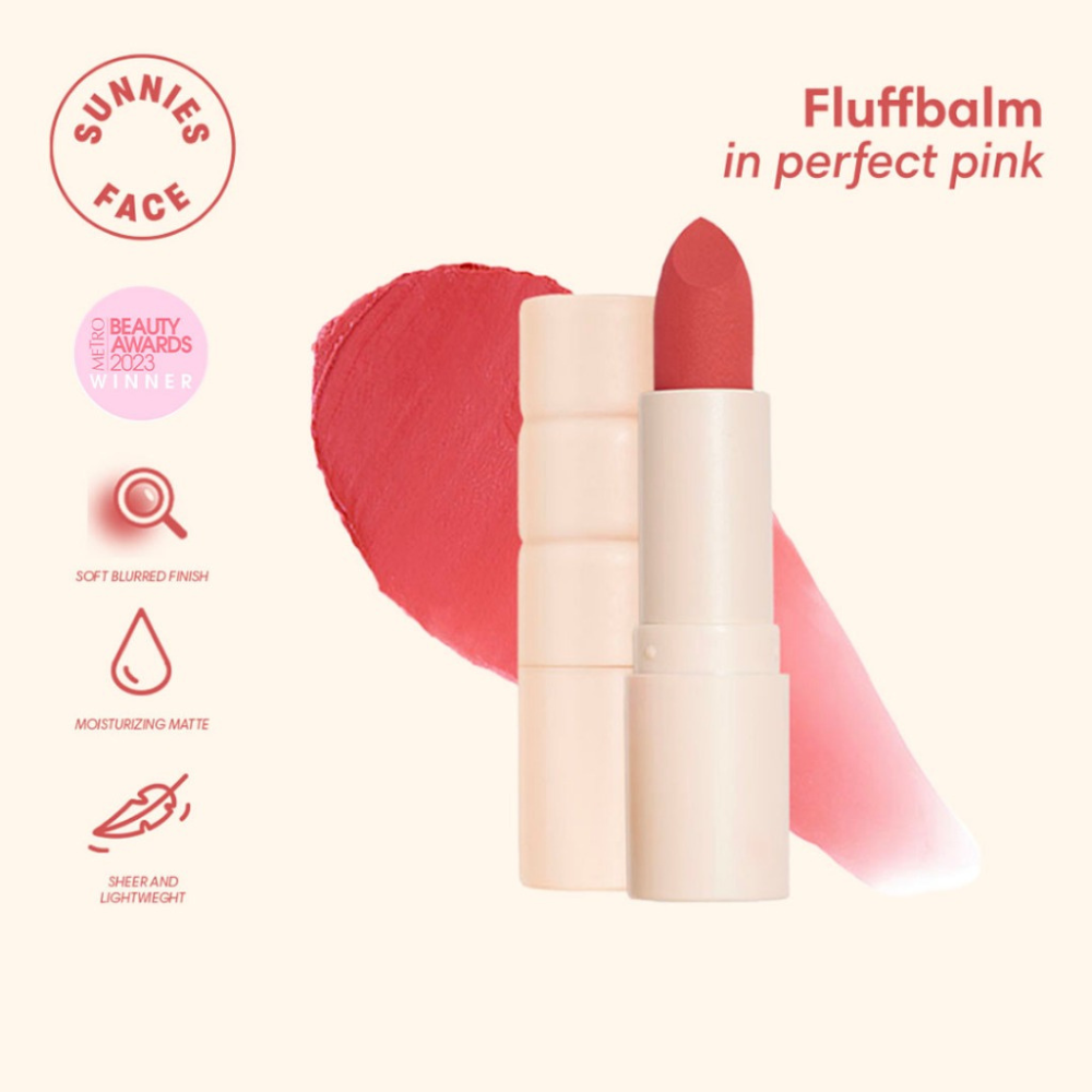 Sunnies Face Fluffbalm -Perfect Pink