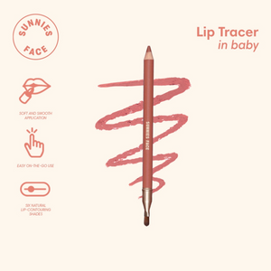 Sunnies Face Lip Tracer -Baby /pink peach