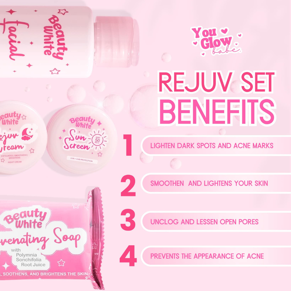 You Glow Babe Beauty White Rejuvenating Set