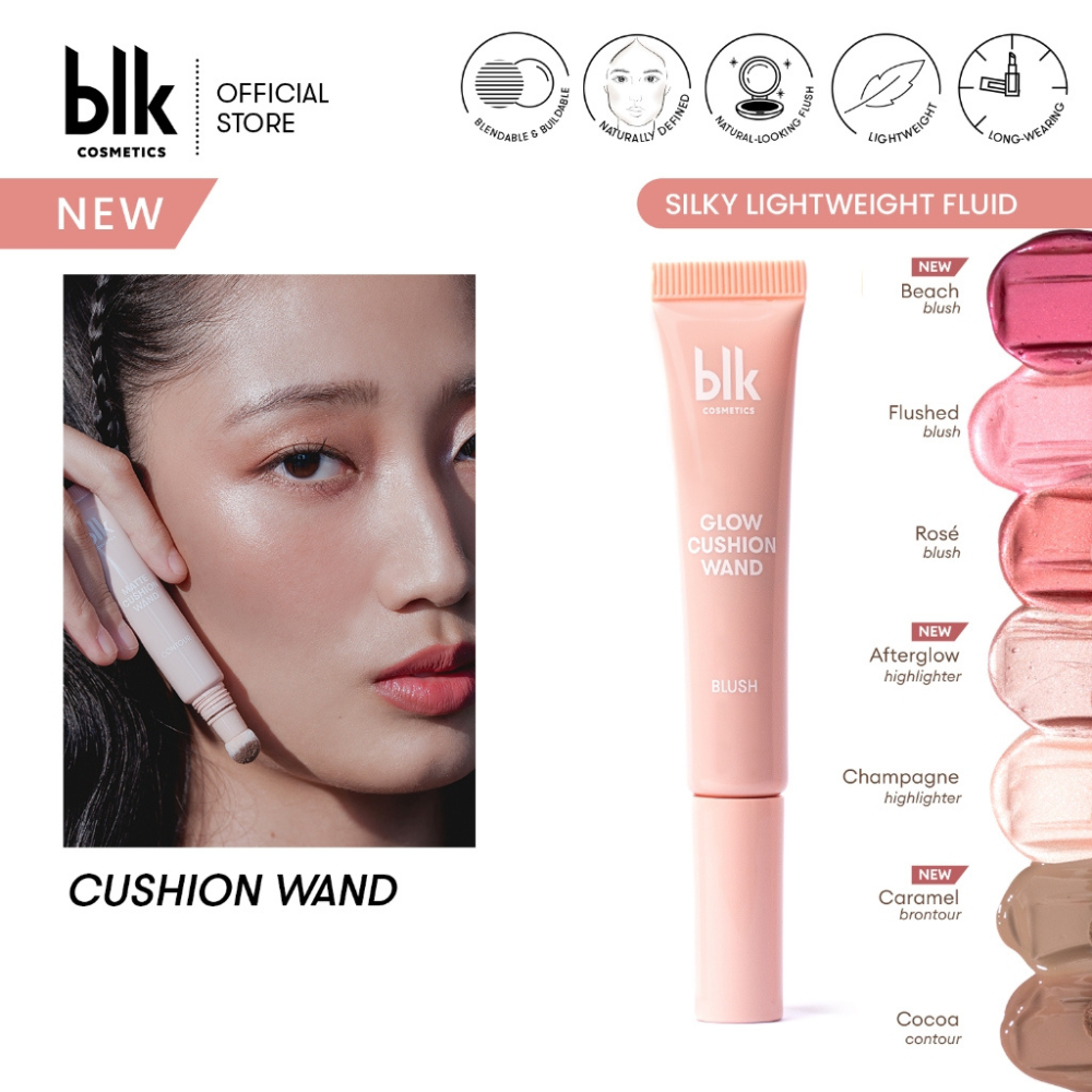 blk cosmetics Daydream Cushion Wand swatches