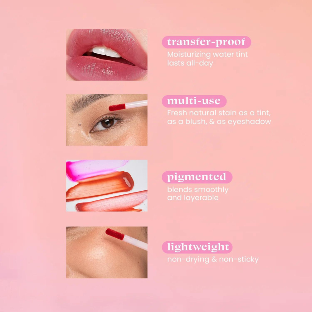 blk cosmetics Lip and Cheek Water Tint Benefits