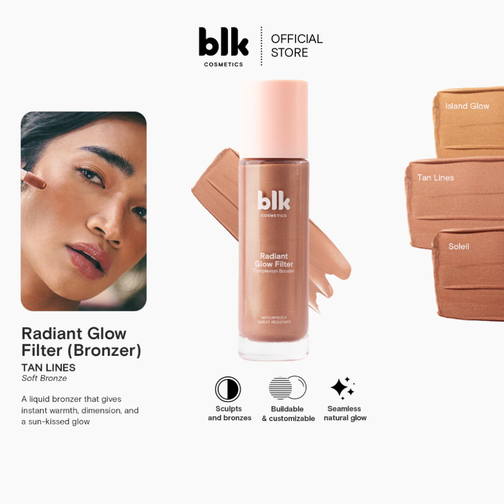 Blk Cosmetics Radiant Glow Bronzer Bretman Rock Collection