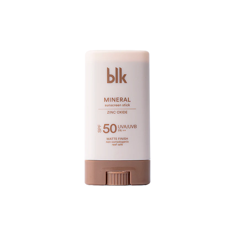 blk cosmetics Mineral Sunscreen Stick Zinc Oxide SPF50 UVA/UVB PA+++ -Matte Finish 15g