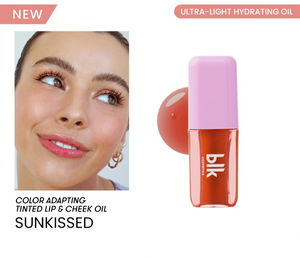 blk cosmetics Fresh Color Adapting Lip and Cheek Oil - Sunkissed