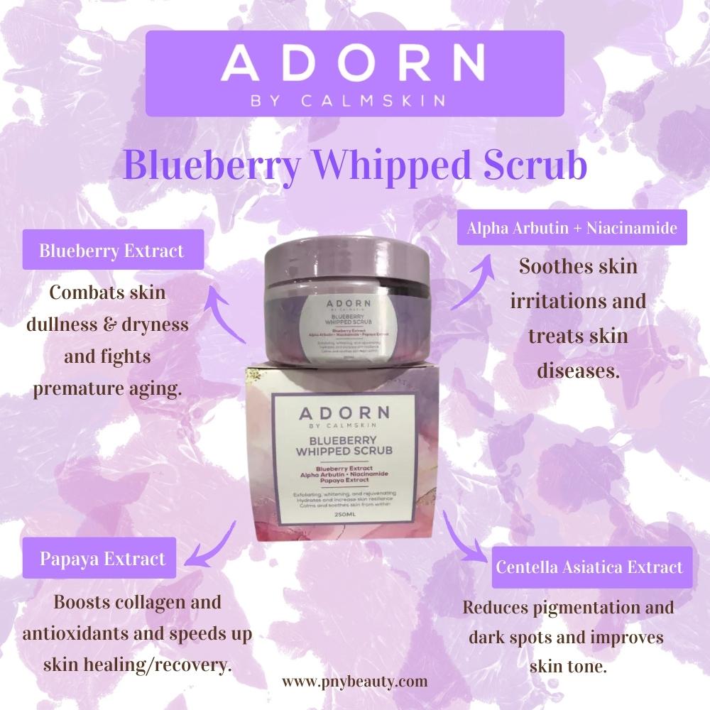 Adorn by Calmskin Blueberry Whipped Scrub 250ml