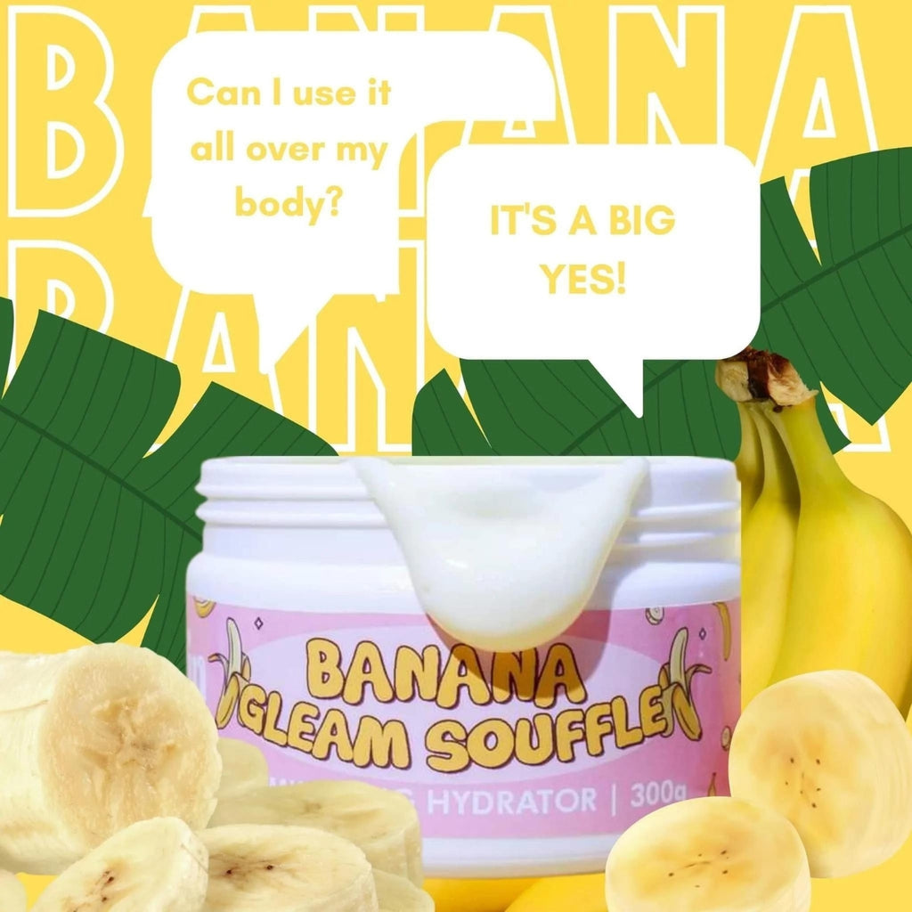Jskin Beauty Banana Gleam Souffle - Illuminating Hydrator 300g