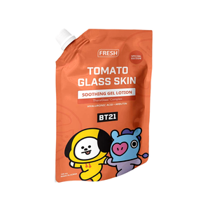 BT21 FRESH Tomato Glass Skin Soothing Gel Lotion 120ml