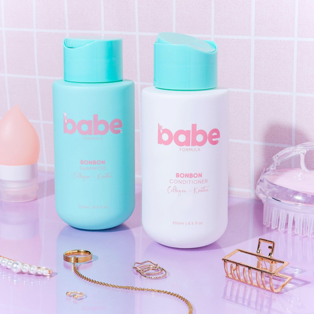Babe Formula Bonbon Shampoo and Conditioner - Collagen + Keratin