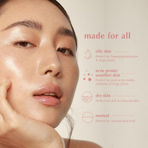 blk skin brightening & soothing makeup removing wipes+niacinamide