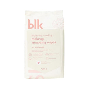 blk skin brightening & soothing makeup removing wipes+niacinamide