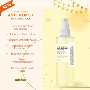 Catt & Co. Bright & Free Anti-Blemish Body Toning Juice