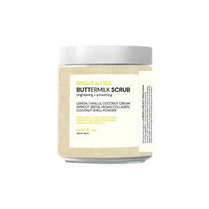 Catt & Co. Bright and Free Buttermilk Scrub