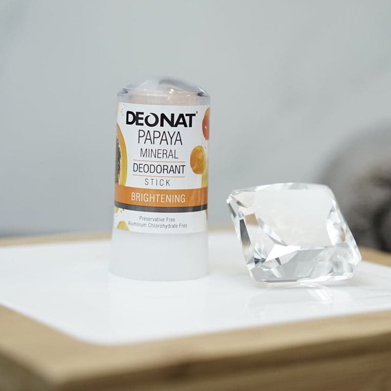 Deonat Natural Mineral Deodorant Stick - Papaya