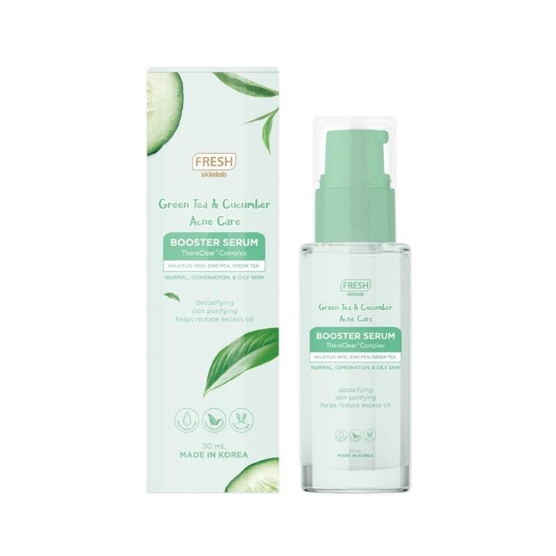 Fresh Skinlab Green Tea & Cucumber Acne Care - Booster Serum