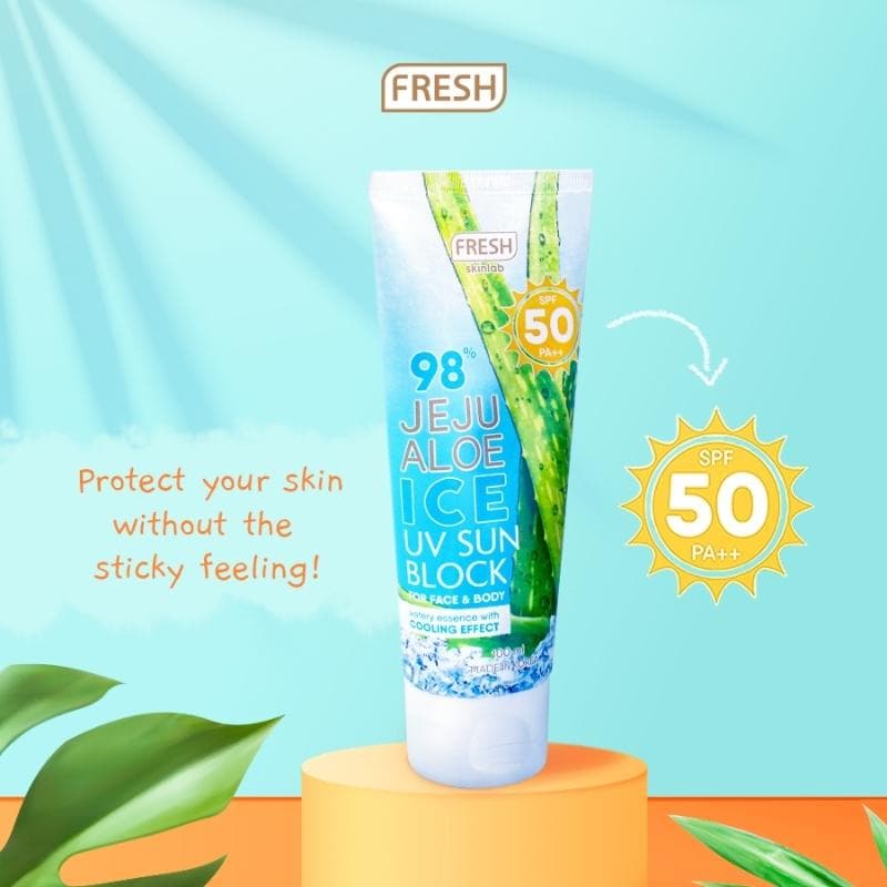 Fresh Philippines Jeju Aloe Ice UV Sun Block for Face and Body