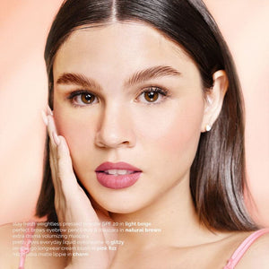 Generation Happy Skin Perfect Brows Eyebrow Pencil Duo - Natural Brown
