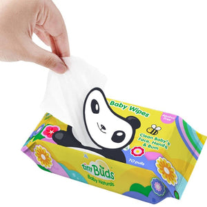 Tiny Buds GentleBabyWipes70Pulls