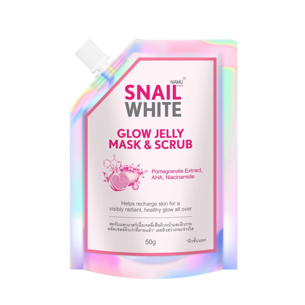 Snailwhite Glow Jelly Mask & Scrub 50g