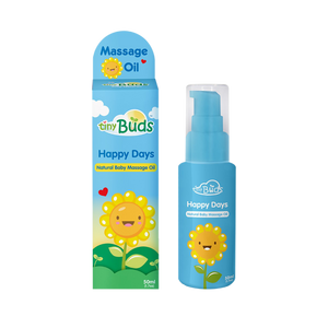 Tiny Buds Happy Days Natural Baby Massage Oil