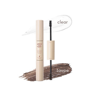 Happy Skin Dual-Ended Serum Brow Mascara - Taupe