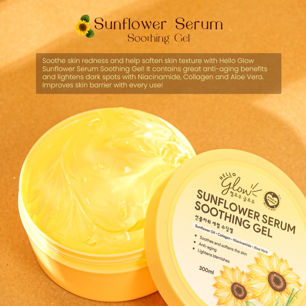 Hello Glow Sunflower Serum Soothing Gel