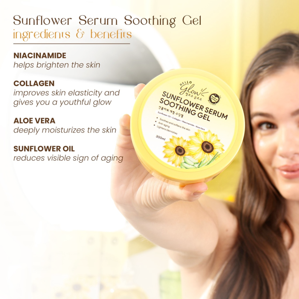 Hello Glow Sunflower Serum Soothing Gel