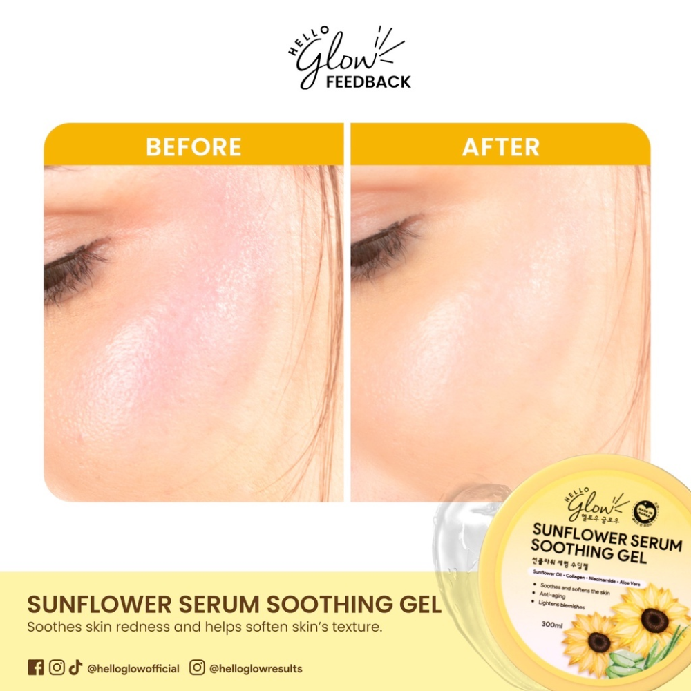 Hello Glow Sunflower Serum Soothing Gel