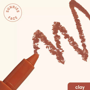 Sunnies Face Eyecrayon Do-It-All Eyeshadow Stick - Clay