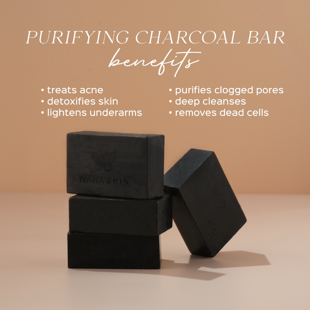 Ivana Skin Purifying Charcoal Bar