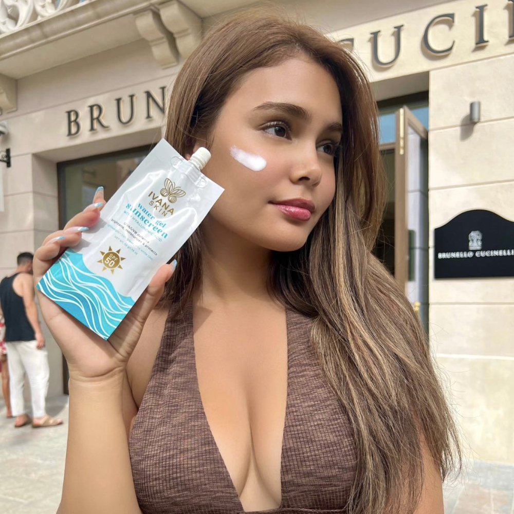 Ivana Skin Water Gel Sunscreen With Hyaluronic Acid
