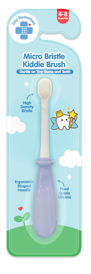Tiny Buds MICROBRISTLEKIDDIEBRUSH-DREAMYPURPLE