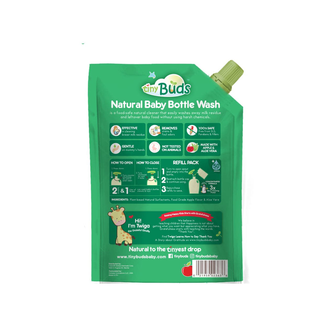 Tiny Buds Baby Bottle and Utensil Wash 200ml