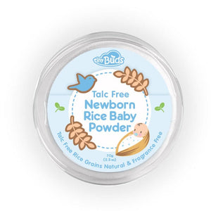 Tiny Buds Talc Free Newborn Rice Baby Powder