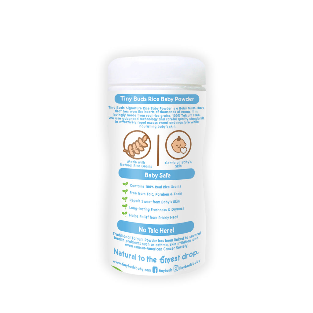 Talc Free Newborn Rice Baby Powder