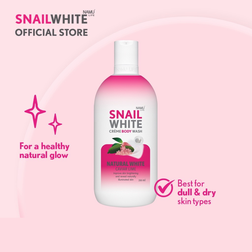 Creme Body Wash - Natural White (Caviar Lime) 200ml